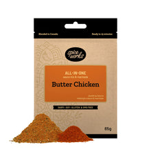 Load image into Gallery viewer, packed with care spice works all in one sauce mix and marinades butter chicken package spices quality