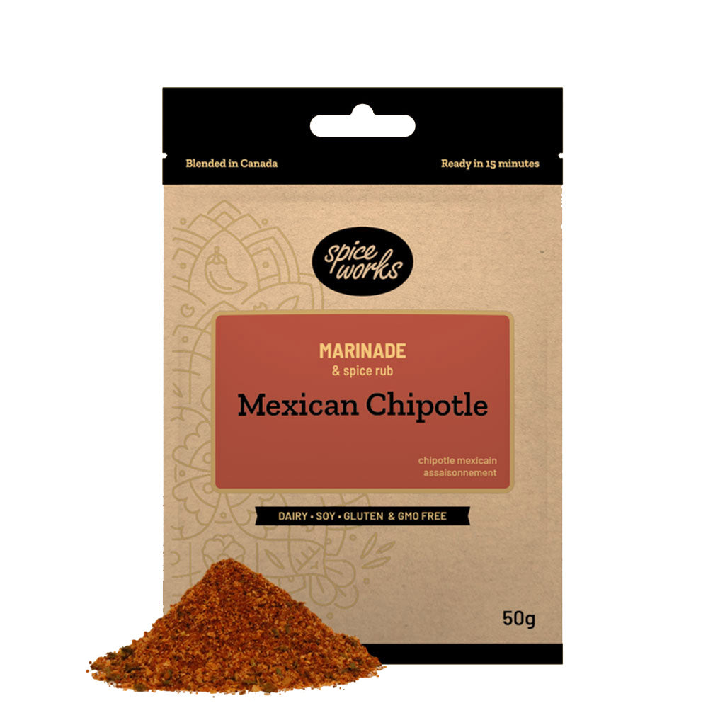 packed with care spice works all in one sauce mix and marinades mexican chipotle package spices quality